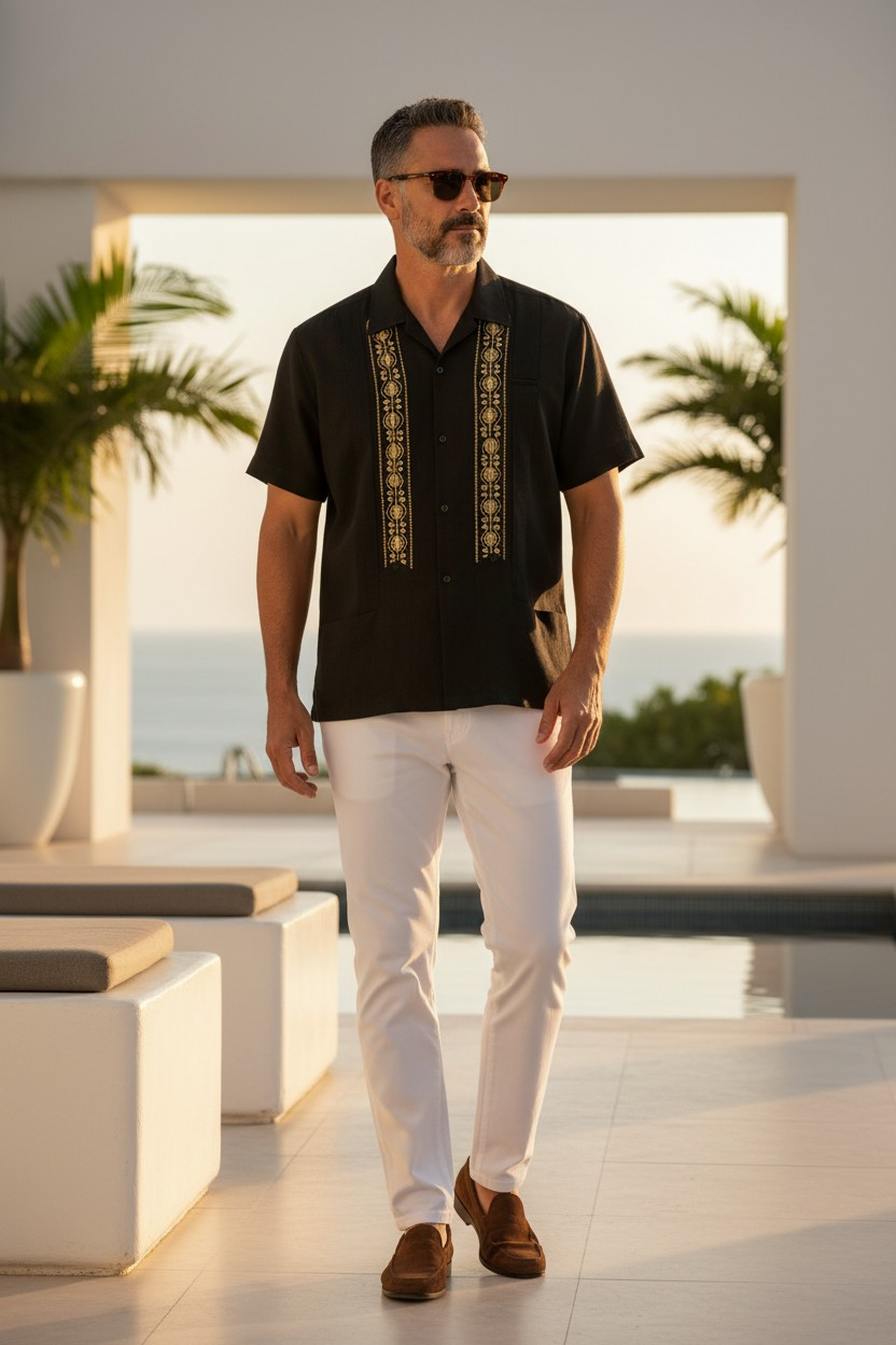 Guayabera Negra · Edición Noche