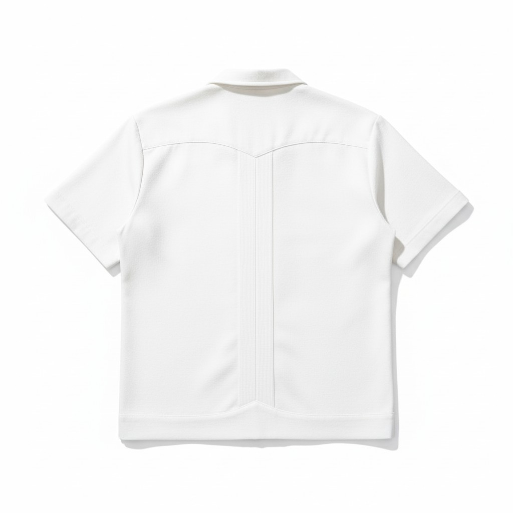 Guayabera Blanca · Bordado Floral