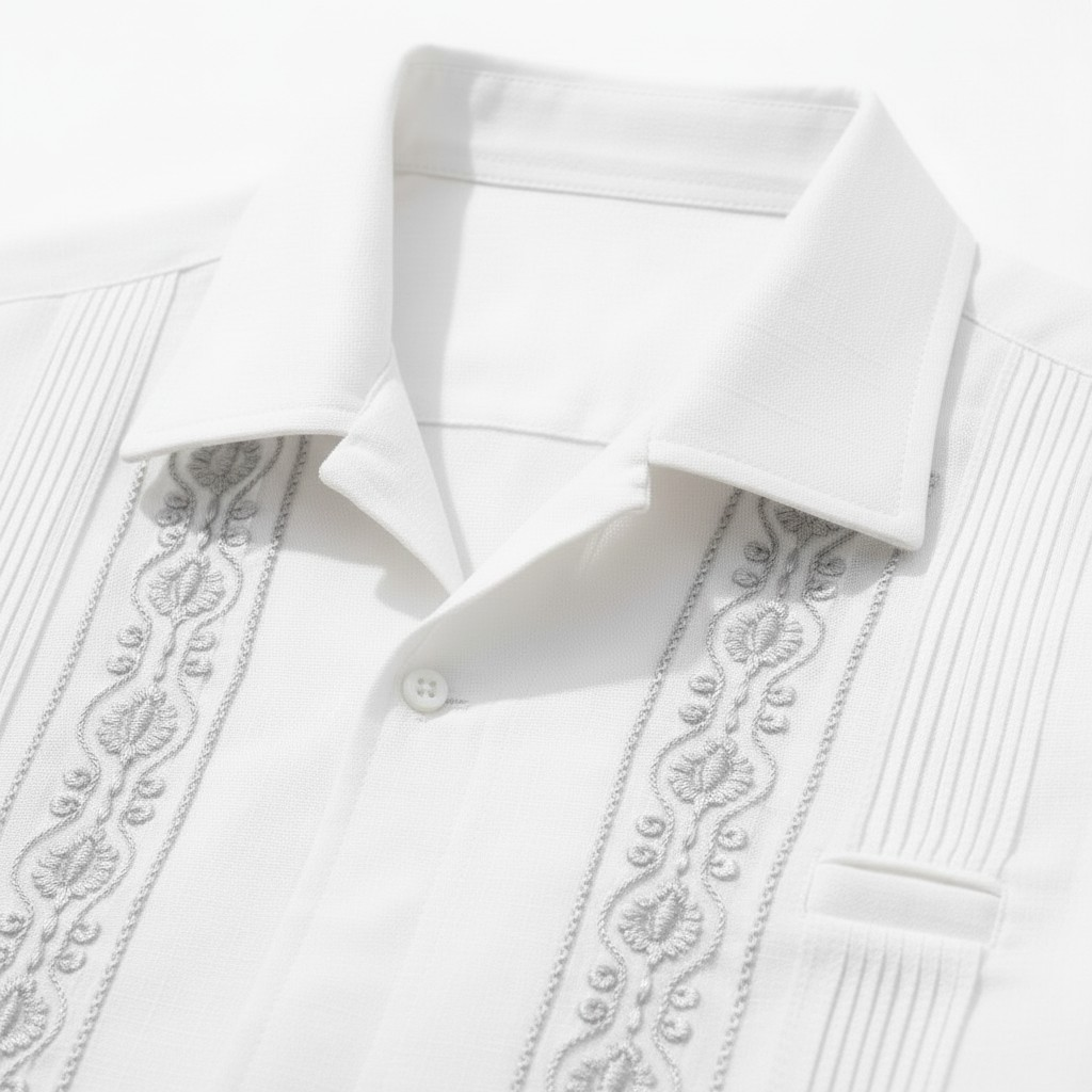 Guayabera Blanca · Plata
