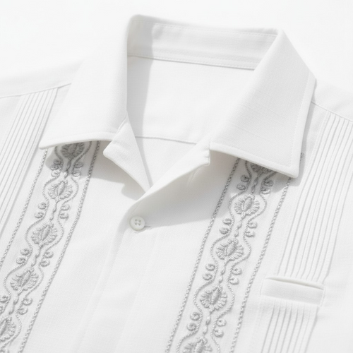 Guayabera Blanca · Plata